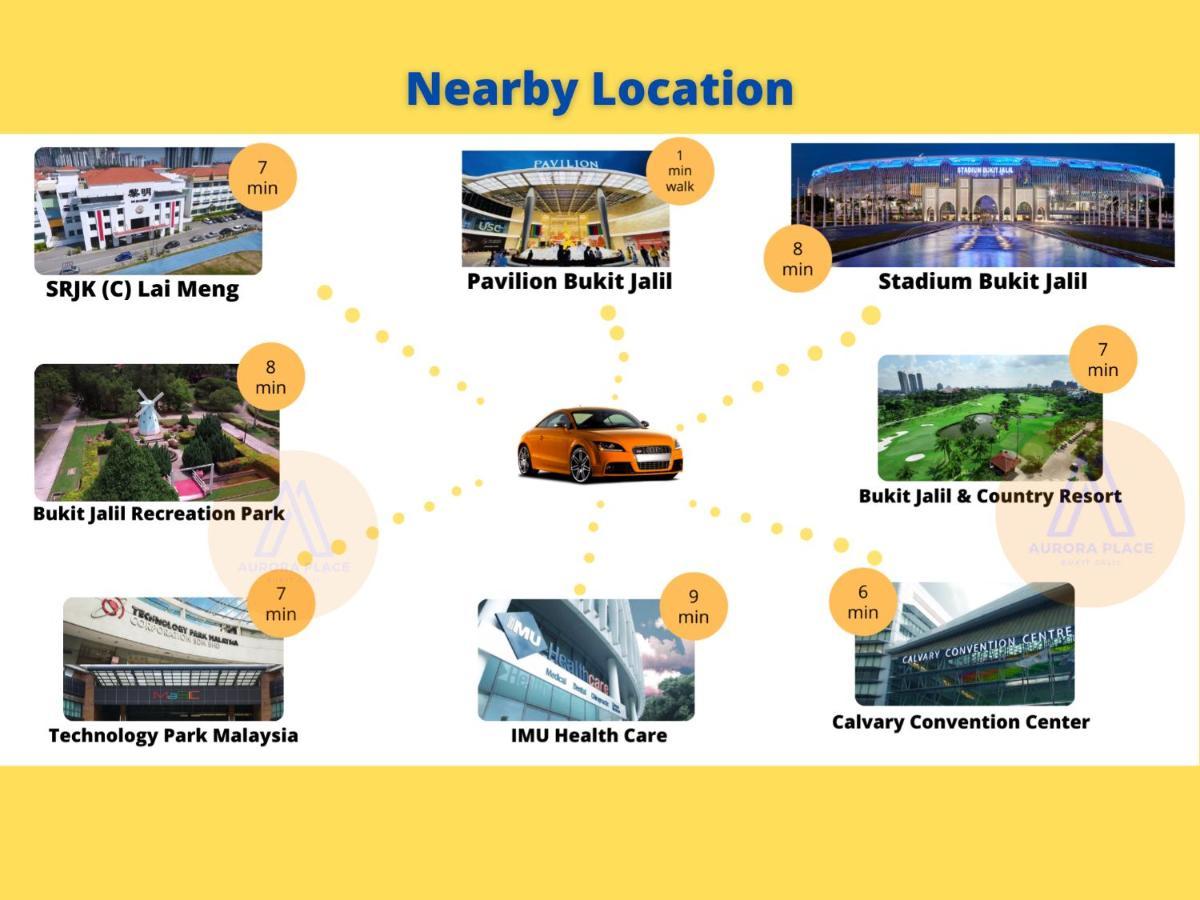 Aurora Place Suites Kuala Lumpur Bukit Jalil By Rasa Sayang Dış mekan fotoğraf